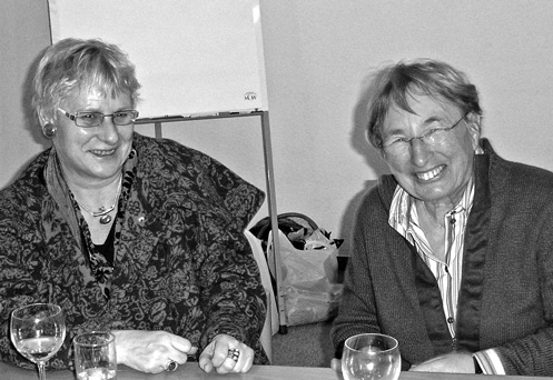 Astrid Standhartinger und Susanne Langer Jahrestagung 2007, Foto: Monika Ullherr-Lang